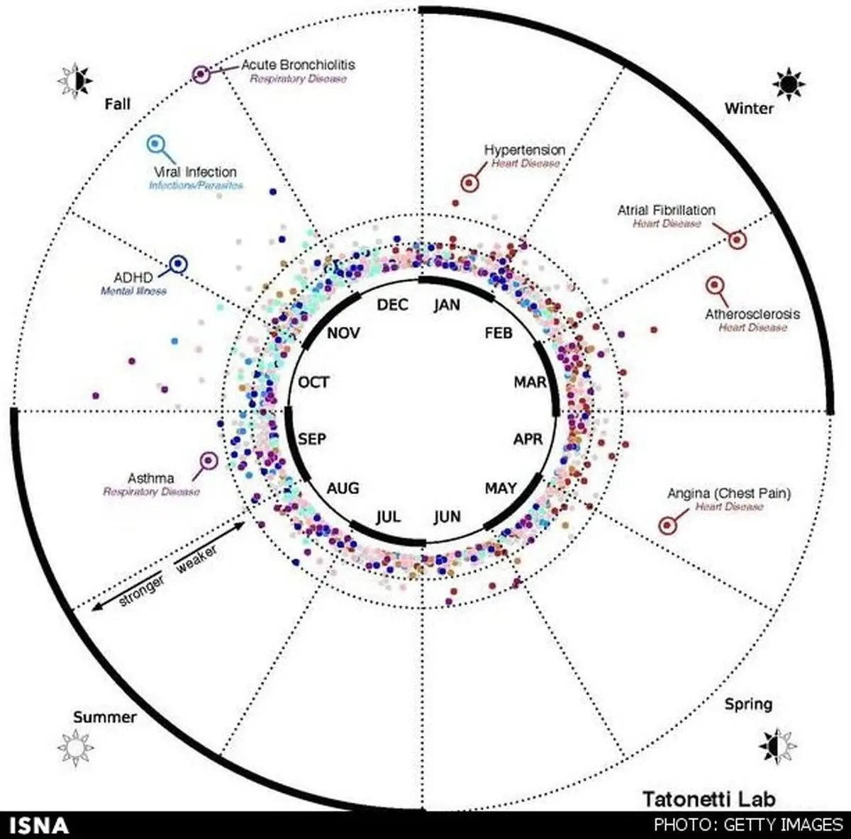 بیماری ماه تولد خود را بشناسید!