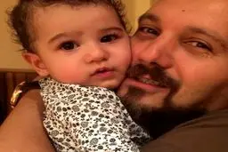 تصویر دیدنی از کامبیز دیرباز به همراه دخترش