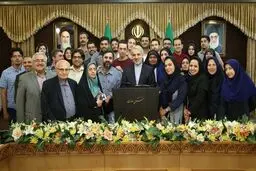 عکس یادگاری نوبخت در آخرین نشست خبری دولت یازدهم