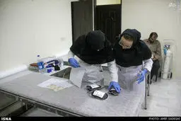 اهداء خون در شب قدر/تصاویر