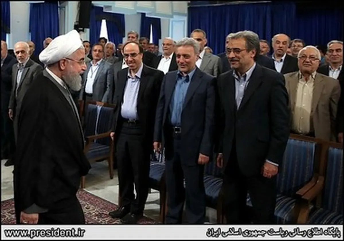 حواشی دیدار روحانی با روسای دانشگاه های کشور/تصاویر