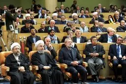 چهره های کشوری و لشگری حاضر در کنفرانس حمایت از فلسطین/تصاویر