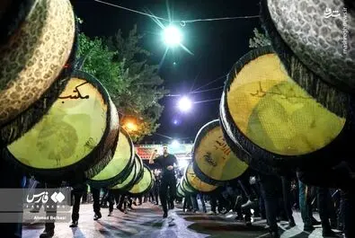 عزاداری شاه حسین گویان