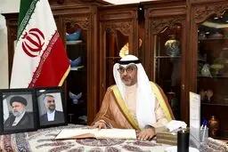 حضور مقامات ارشد کویت در سفارت ایران
