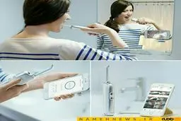 مسواک جدیدی که دارای دوربین دیجیتال است/ عکس