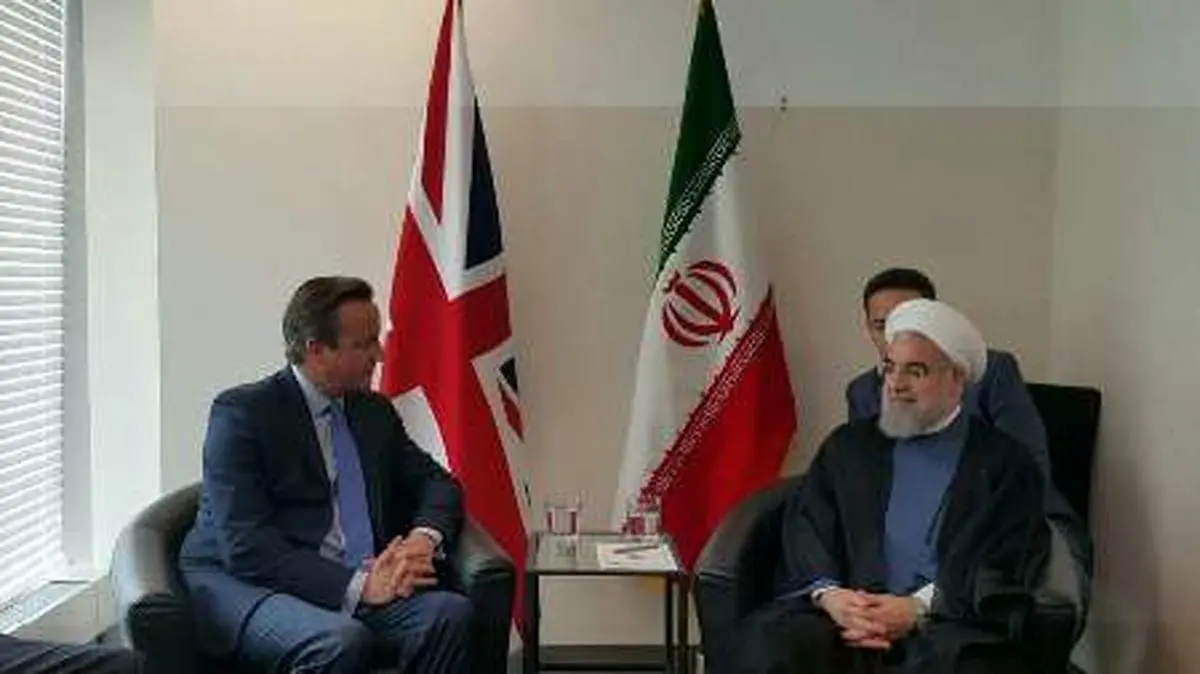 روحانی و کامرون در یک قاب/عکس