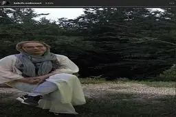عکس متفاوت از لاله صبوری