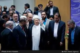 حاشیه های حضور هاشمی در اجلاس آموزش و پرورش/تصاویر