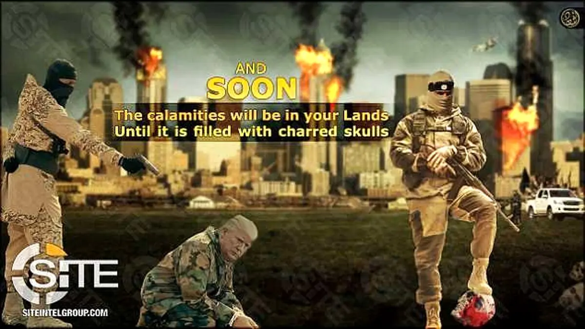 داعش ترامپ را تهدید کرد