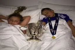 عکس روز/ خواب خوش در خانه قهرمان!