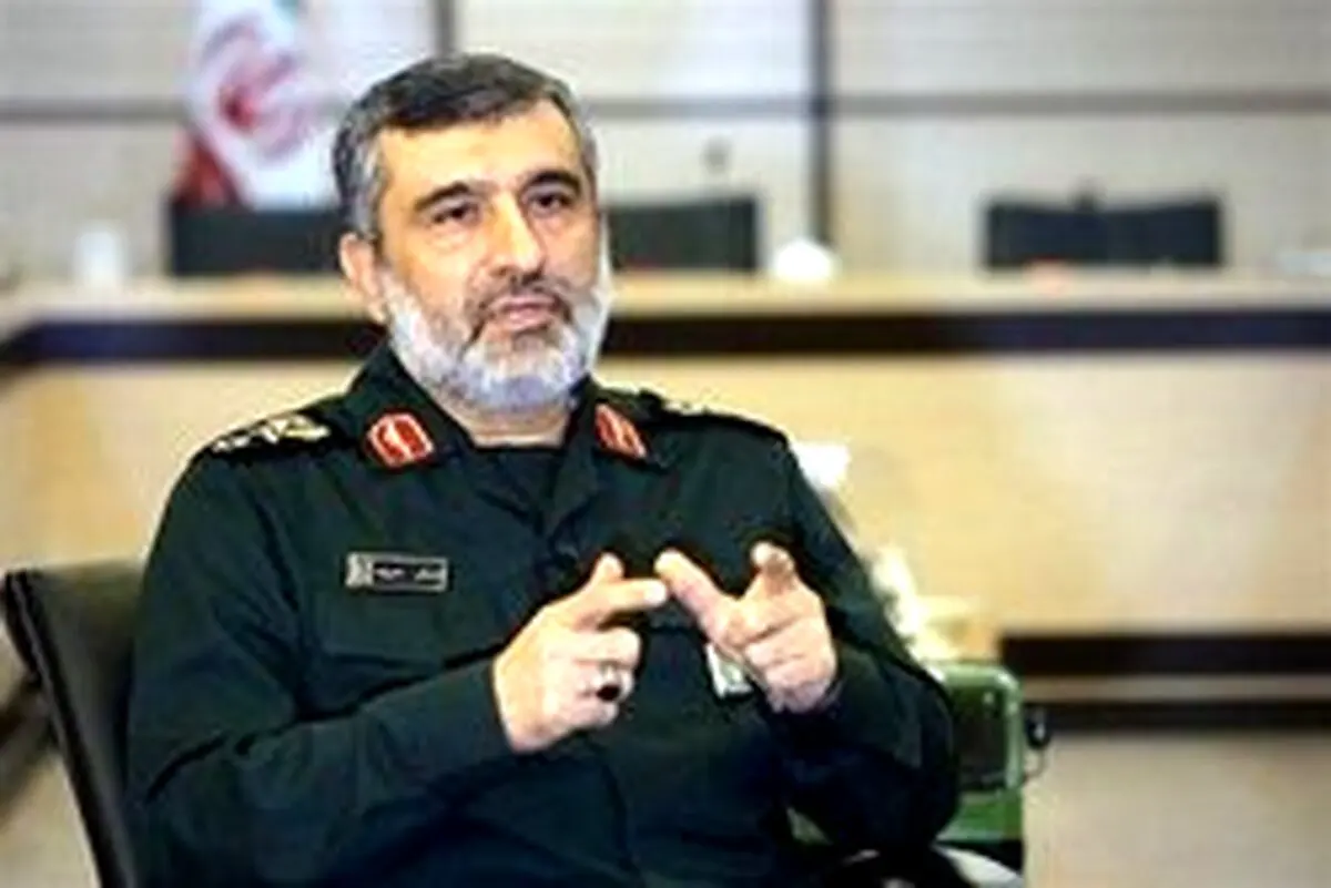سردار حاجی زاده: به هواپیمای جاسوسی آمریکا قبل شلیک ۴ بار اخطار دادیم