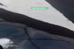 فیلم دیده نشده از آغاز حریق در گمرک "اسلام قلعه" افغانستان