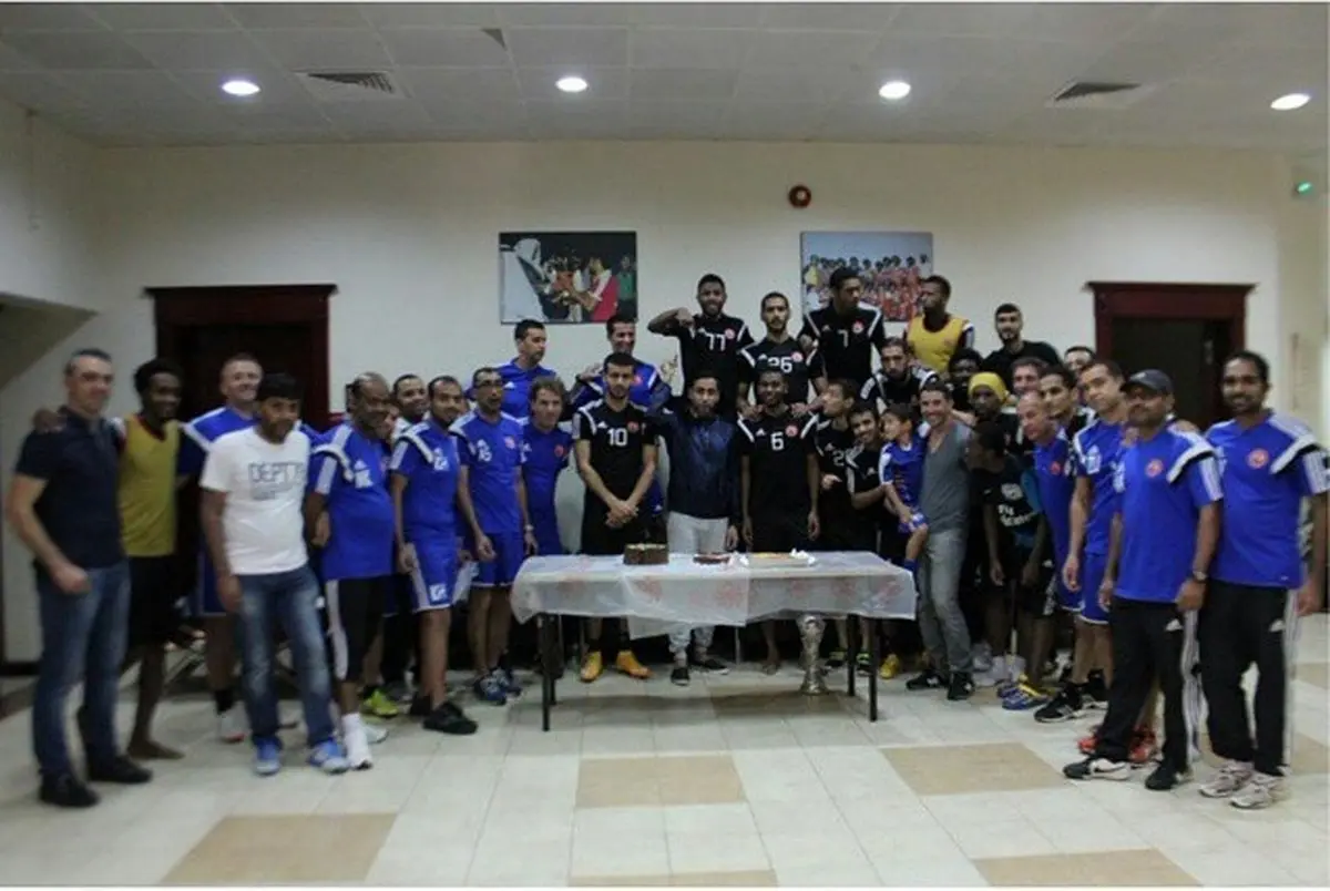 اشکان دژاگه در جشن تولد سامی الجابر/ عکس