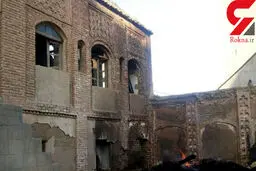 عمدی بودن آتش‌سوزی خانه تاریخی ساری اصلانی