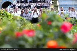 حواشی تصویری نماز عید فطر در مصلی تهران