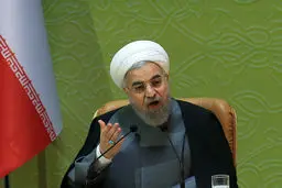 روحانی: نمی‌خواهیم جنگ نظامی با آمریکا به راه بیندازیم / آمریکا کشورهای منطقه را گاو شیرده می داند