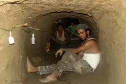 پناهگاه های زیر زمینی در سوریه/تصاویر