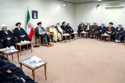 دیدار اعضای مجلس خبرگان رهبری با مقام معظم رهبری + عکس