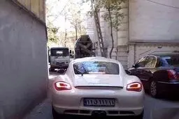 رند ترین پلاک پورشه ایران/ عکس