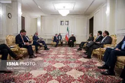 تصاویر دیدار رییس مجلس نمایندگان بلژیک با رییس جمهور