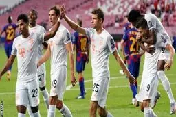 یک چهارم نهایی لیگ قهرمانان اروپا| تحقیر تاریخی بارسا در لیسبون/ طوفان مونیخی‌ها و صعود به نیمه نهایی