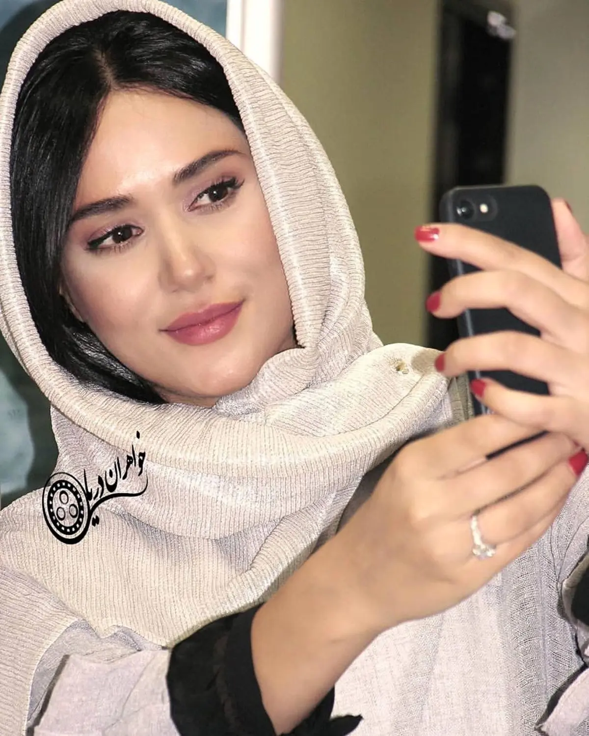 سلفی جالب پریناز ایزدیار