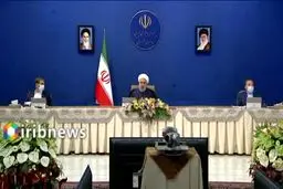 گلایه رییس‌جمهور از برخی وزیران و بانک‌ها + ویدئو