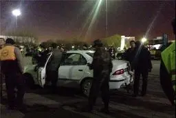 اتفاقی جالب در مقابل درب ورزشگاه آزادی+عکس