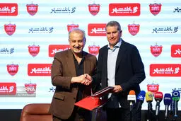 تصاویر معارفه و نشست خبری سرمربی جدید پرسپولیس