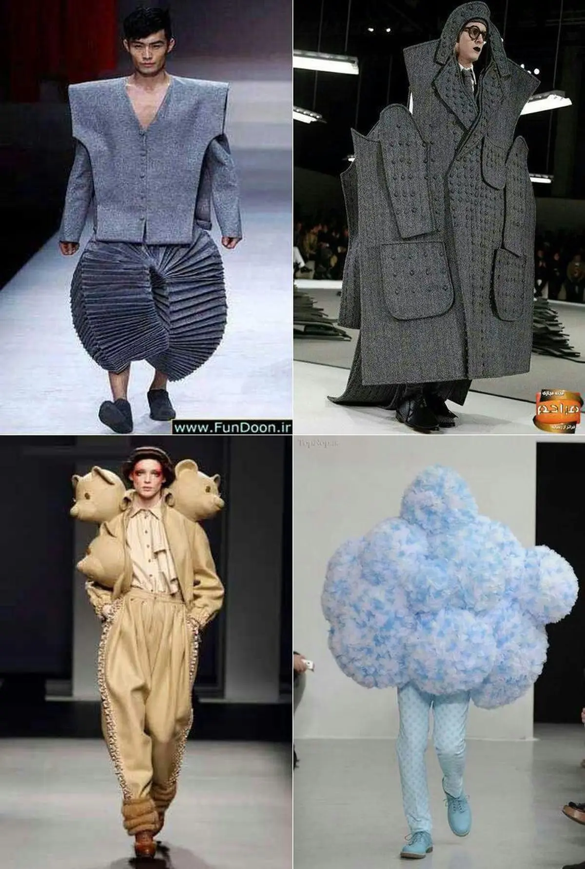 ‏واقعا منظورشون از طراحی این لباسا چیه؟!/ عکس