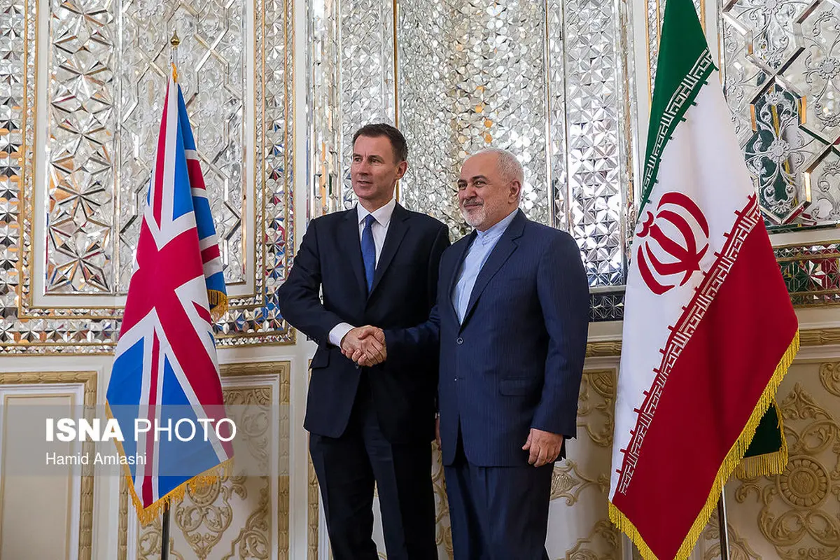 دیدار وزیر امورخارجه انگلیس با ظریف در تهران / تصاویر