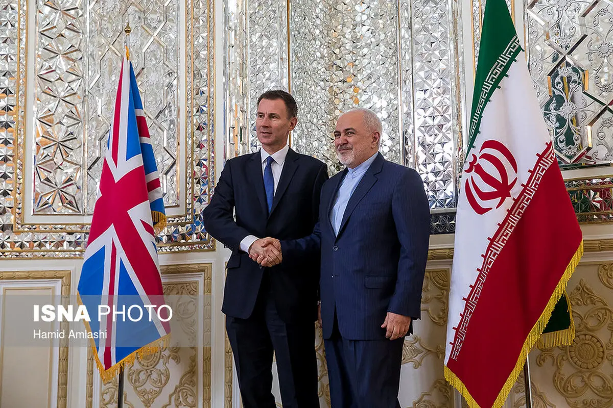 دیدار وزیر امورخارجه انگلیس با ظریف در تهران / تصاویر