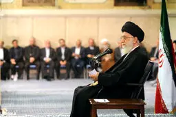 تصاویر دیدار شرکت کنندگان در هشتمین همایش ملی نخبگان جوان با رهبر معظم انقلاب