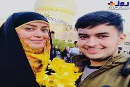 عکسی از بازیگر زن پرحاشیه در کنار پسرش