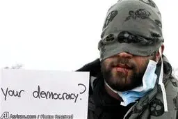 لب دوزی 6 پناهجوی ایرانی در اعتراض به جمع آوری اردوگاه جنگل در فرانسه (+عکس)