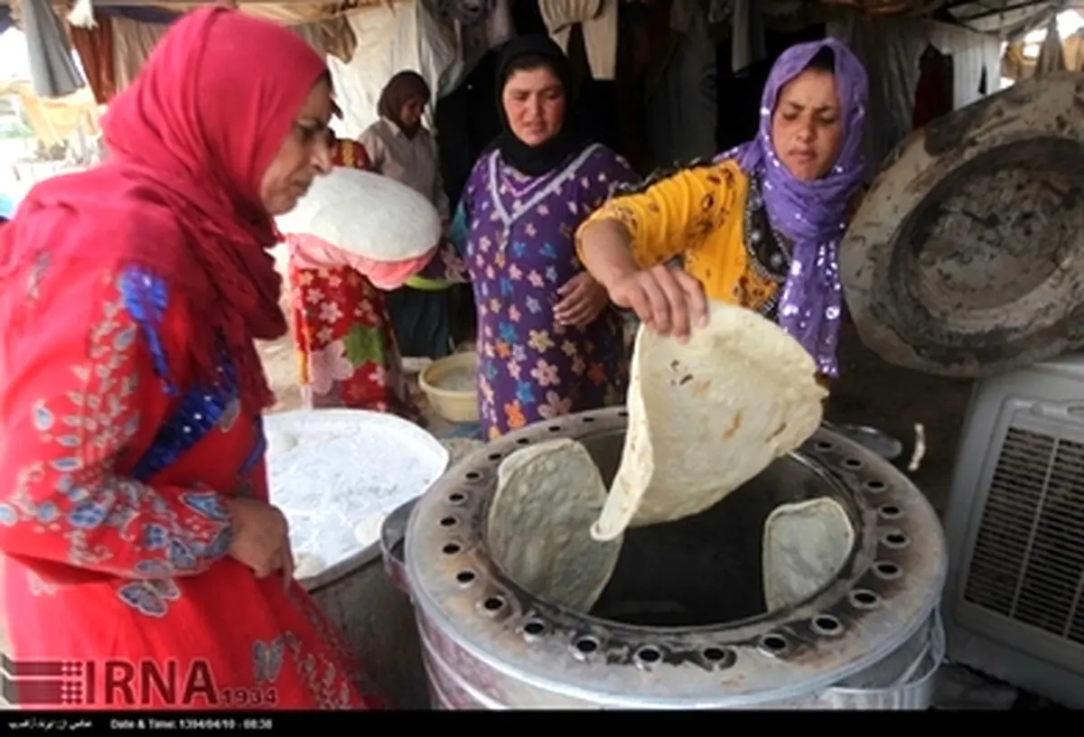 اردوگاه آوارگان عراقی در بغداد به روایت تصویر