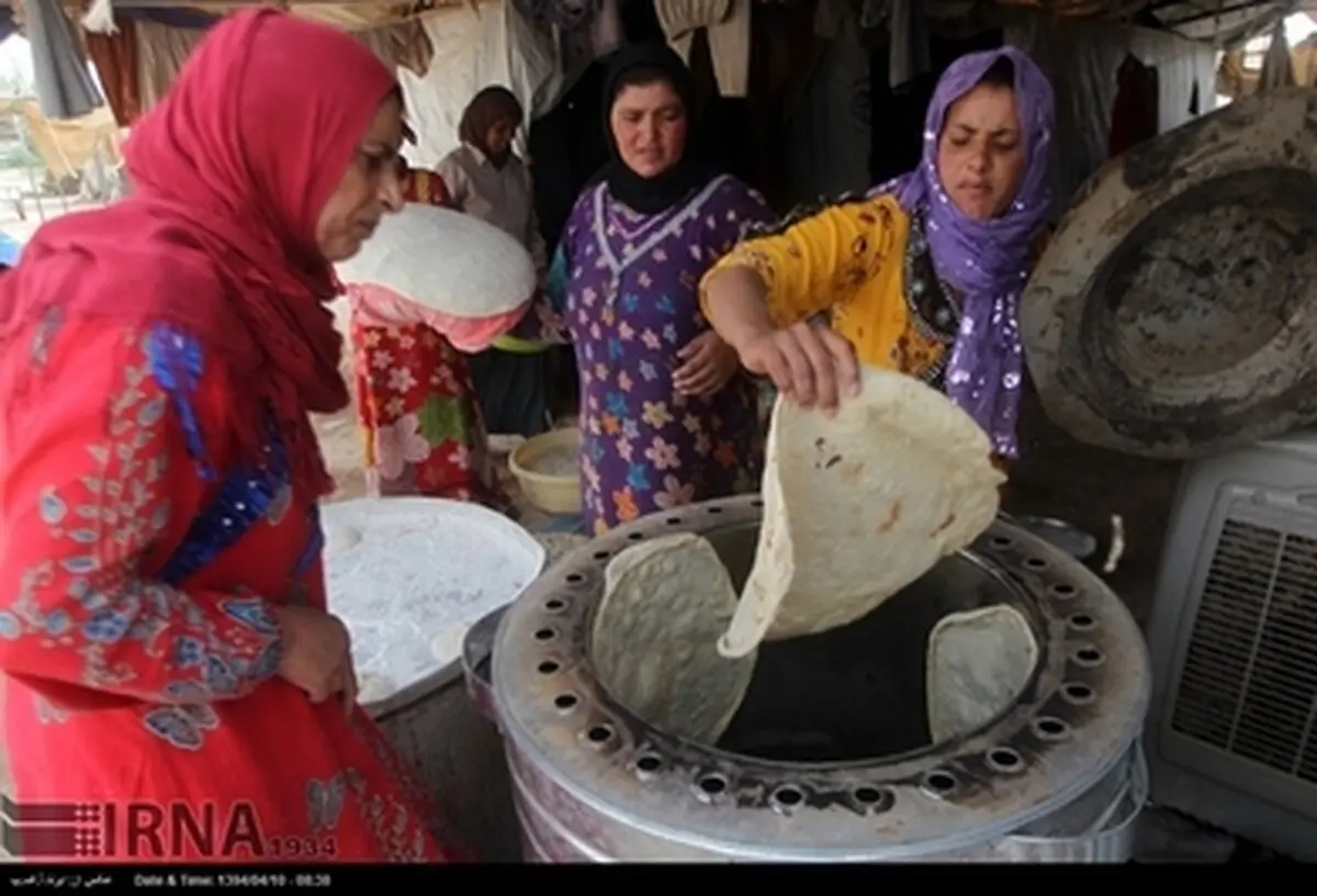 اردوگاه آوارگان عراقی در بغداد به روایت تصویر
