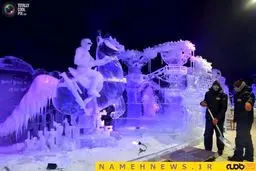 جنگ ستارگان هم یخ زد!+تصاویر