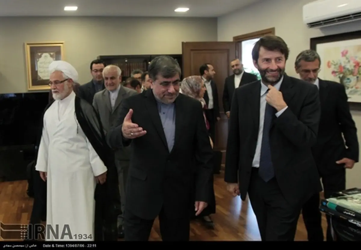 دیدار وزرای فرهنگ ایران و ایتالیا/تصاویر