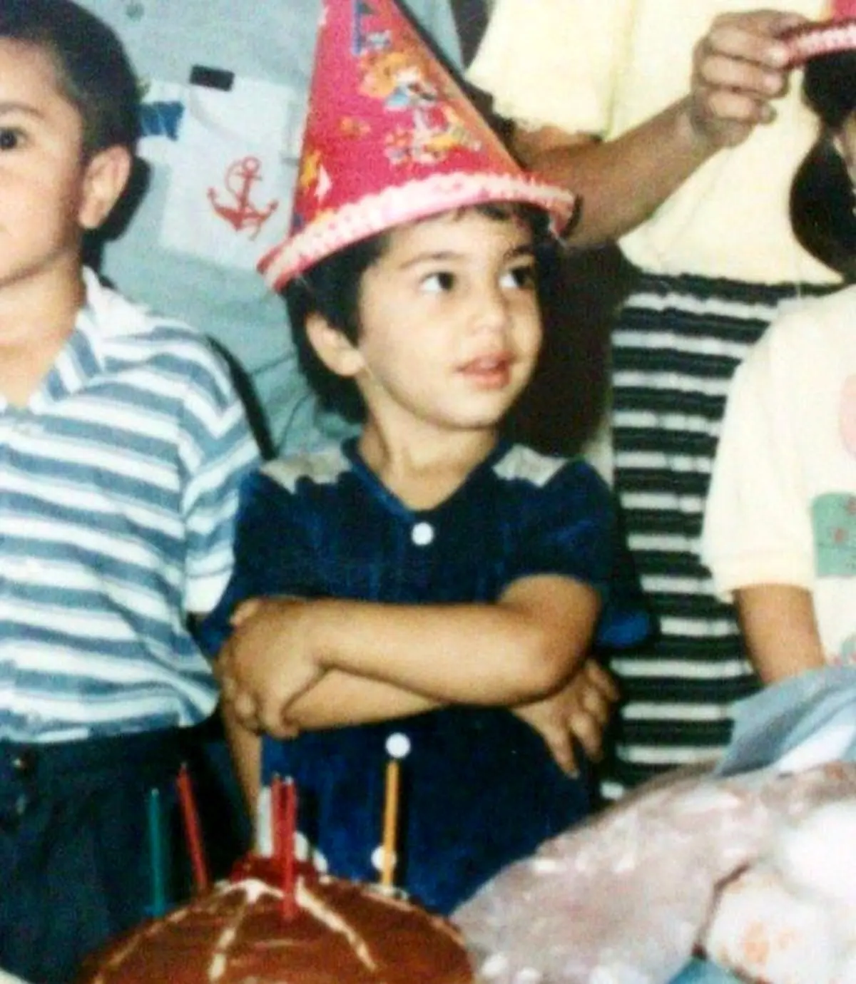 اينستاگرام: تصويري از كودكي و جشن تولد علي اوجي