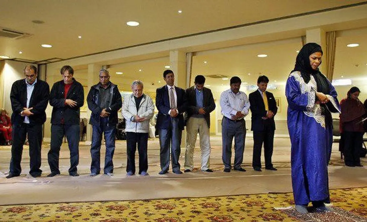 زنی در نیویورک، امام جماعت شد/ عکس