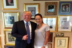 زیباترین زن جهان از نظر دونالد ترامپ/عکس