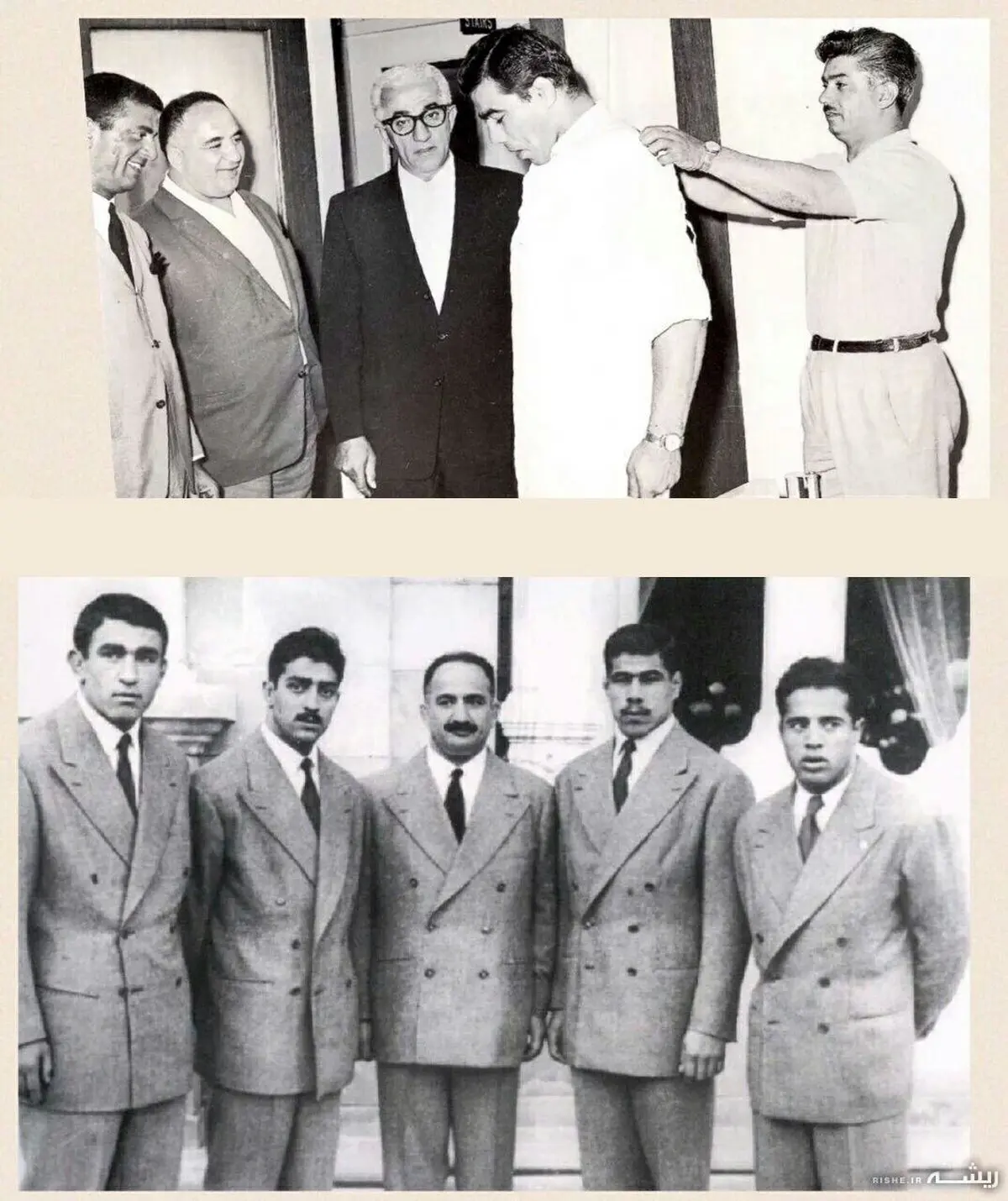 جهان پهلوان تختی با چه لباسی به المپیک رفت؟