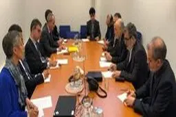 دیدار صالحی با همتای فرانسوی