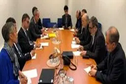 دیدار صالحی با همتای فرانسوی