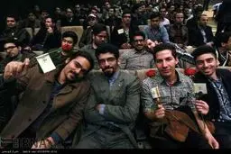 بزرگداشت روز دانشجو با حضور روحانی/ تصاویر