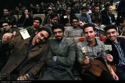 بزرگداشت روز دانشجو با حضور روحانی/ تصاویر