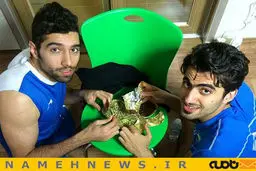 دست‌پخت همسر مهدوی، شام والیبالیست‌های مجرد/ عکس