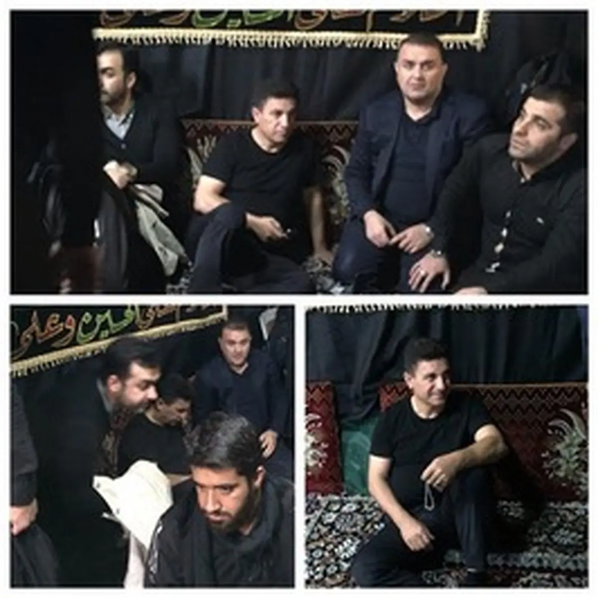 حضور قلعه نویی در هئیت عزاداری/عکس