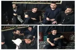 حضور قلعه نویی در هئیت عزاداری/عکس